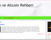 Bitcoin ve Altcoin Rehberi